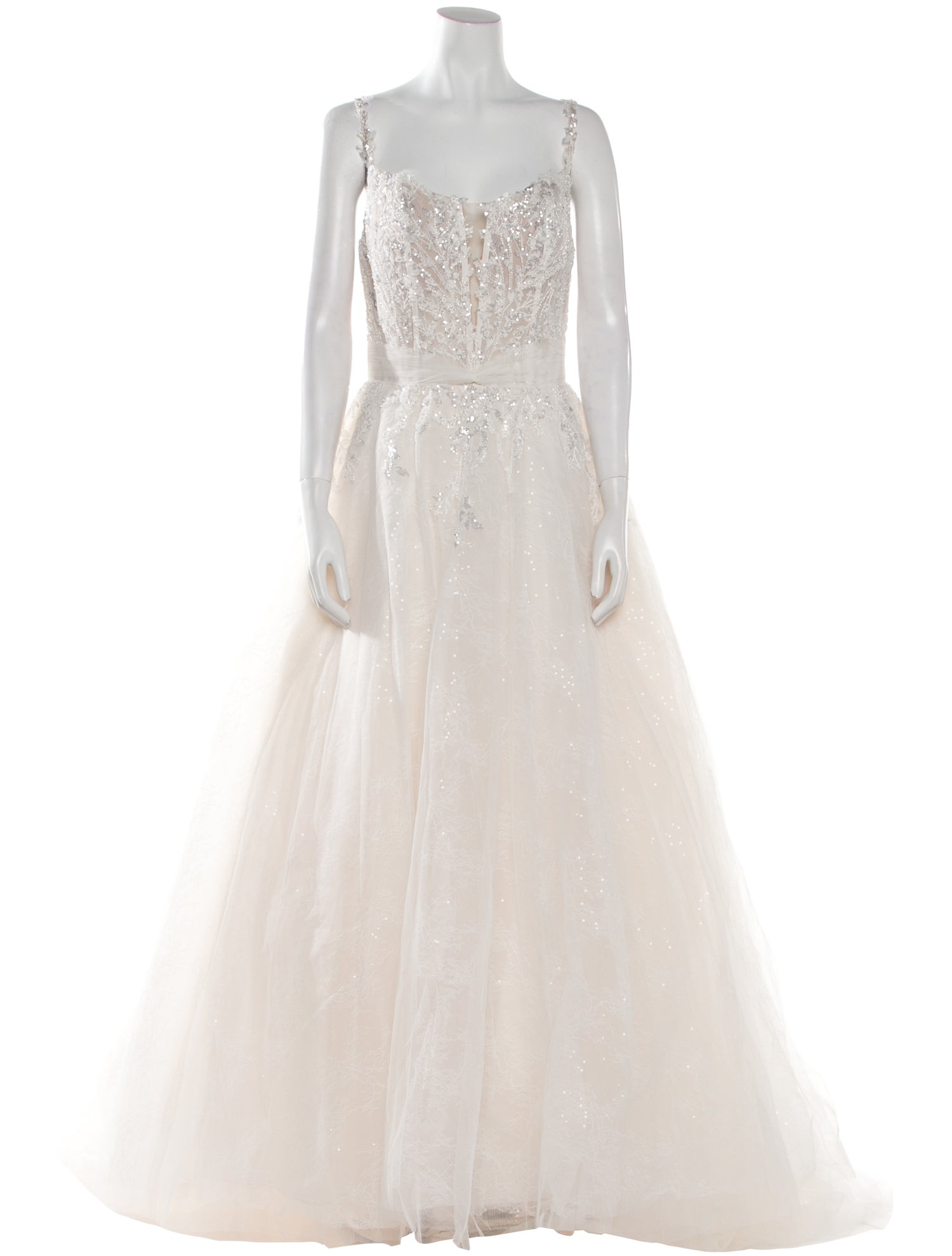 Madison James Square Neckline Long Dress w/ Tags