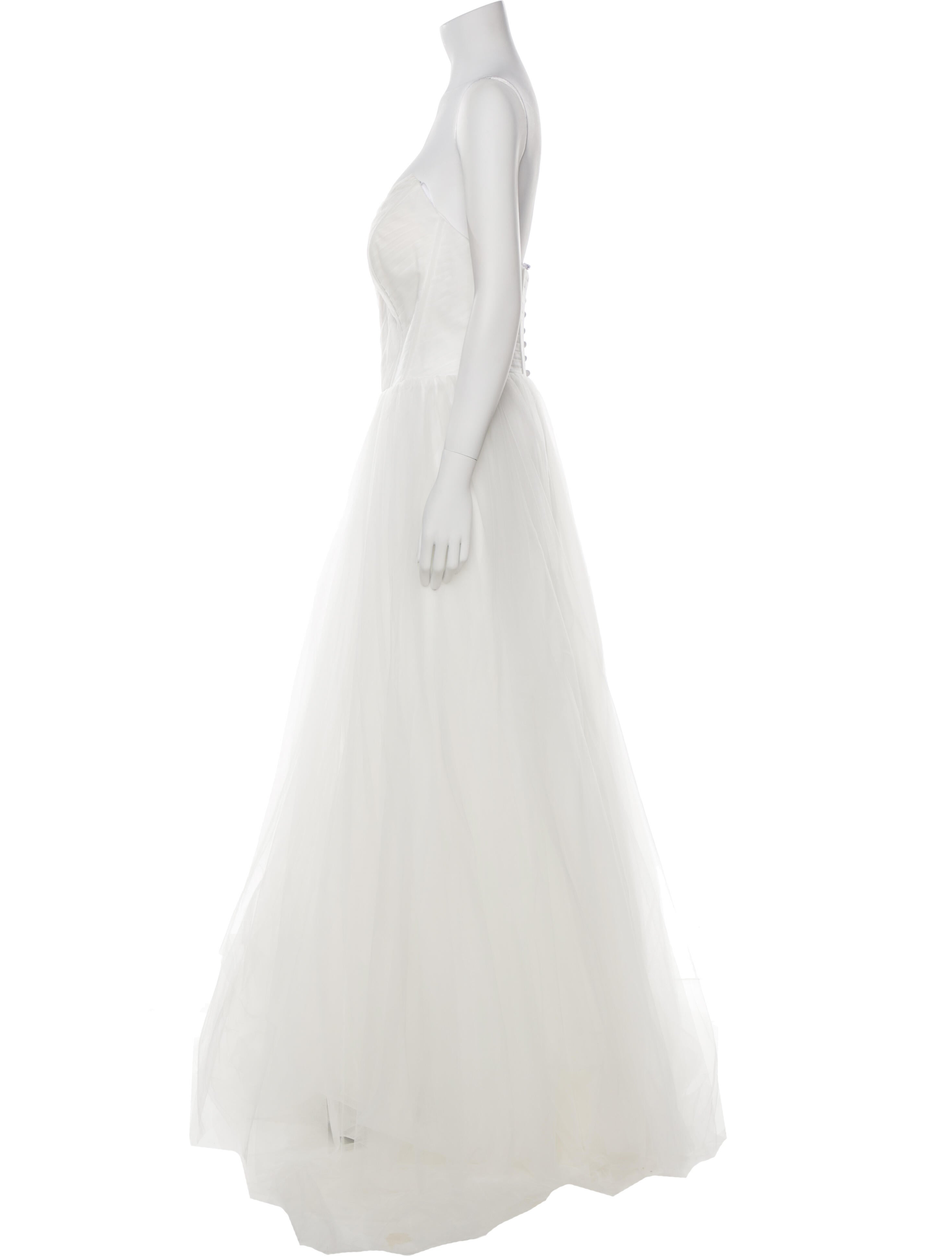 Madison James Strapless Long Dress w/ Tags