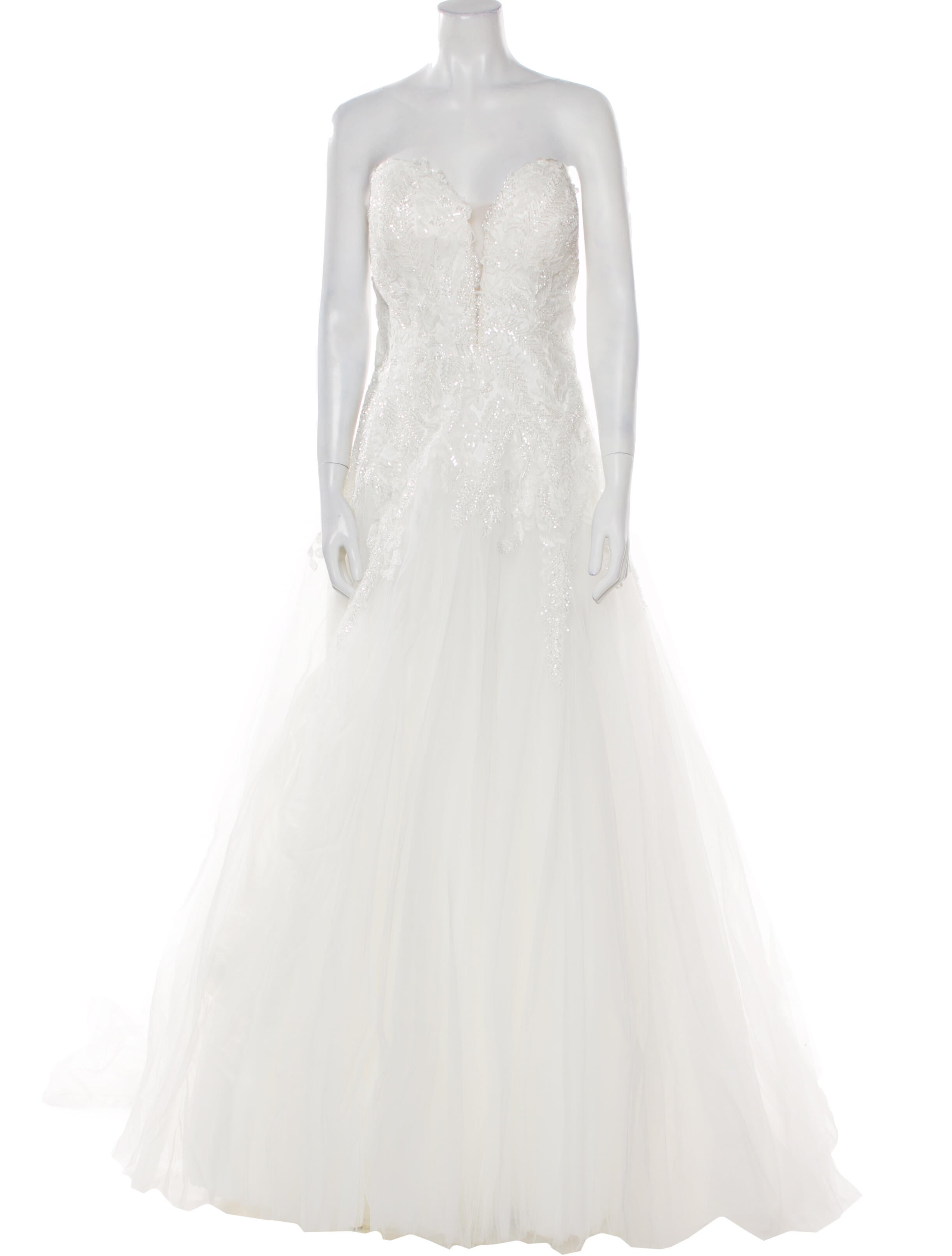 Madison James Strapless Long Dress w/ Tags