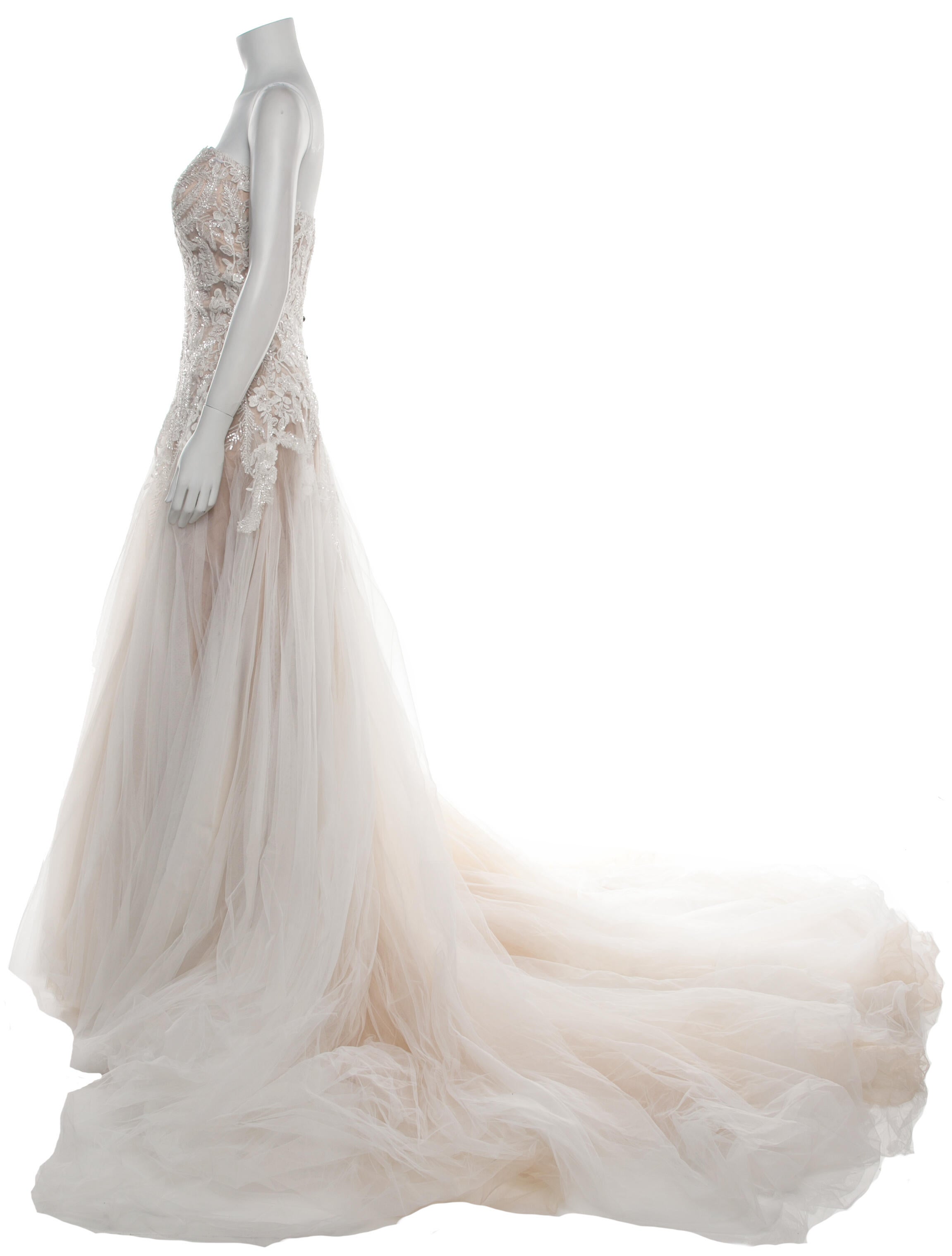 Madison James Strapless Long Dress