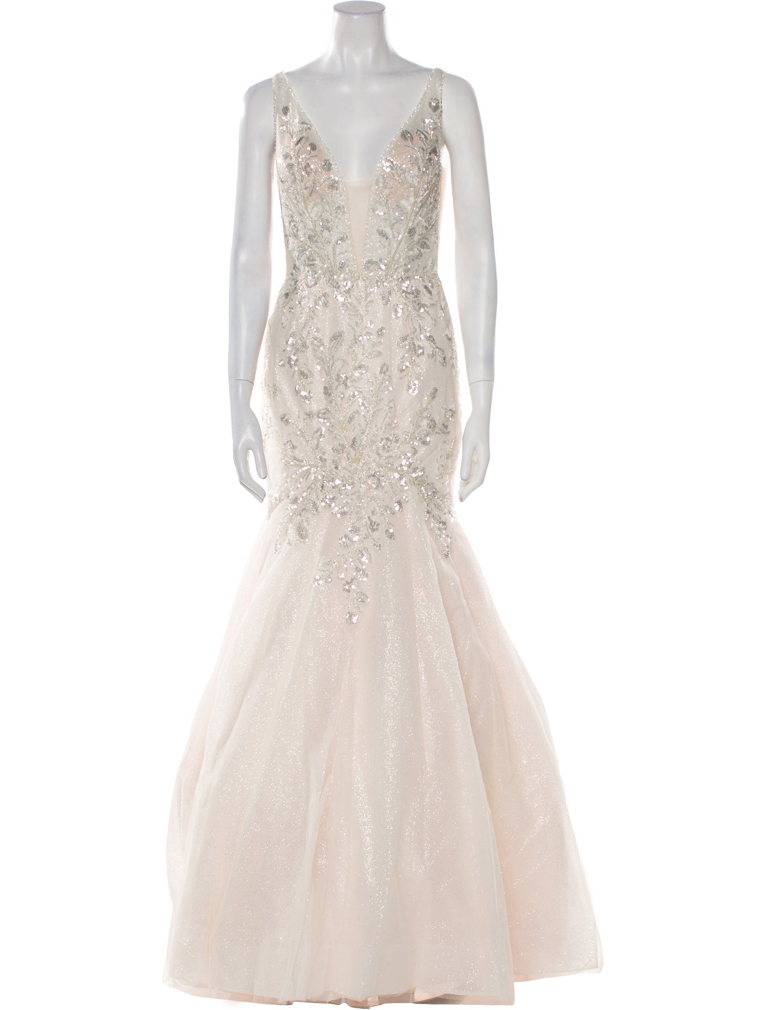 Madison James V-Neck Long Dress w/ Tags