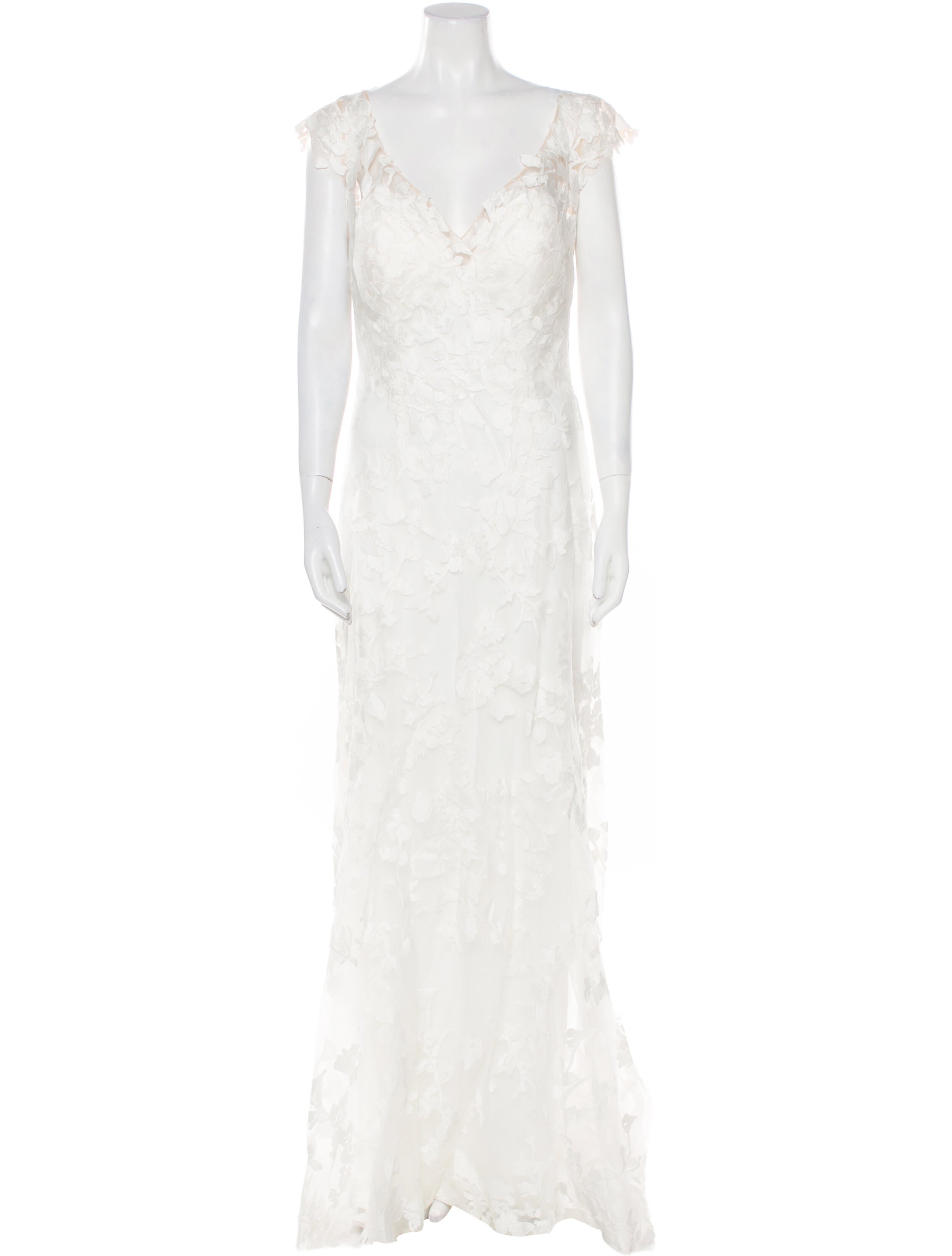 Madison James Lace Pattern Long Dress w/ Tags