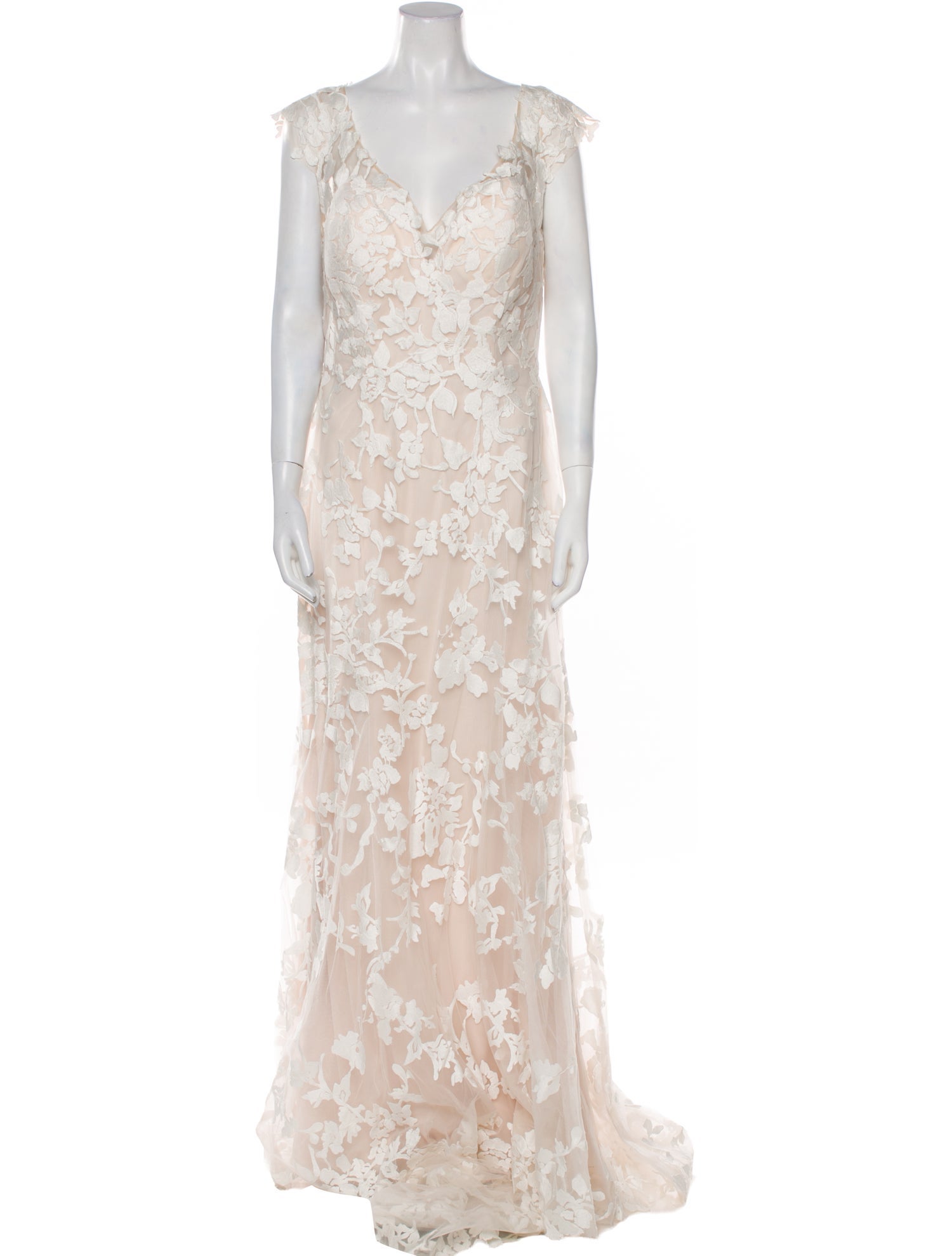 Madison James Lace Pattern Long Dress w/ Tags