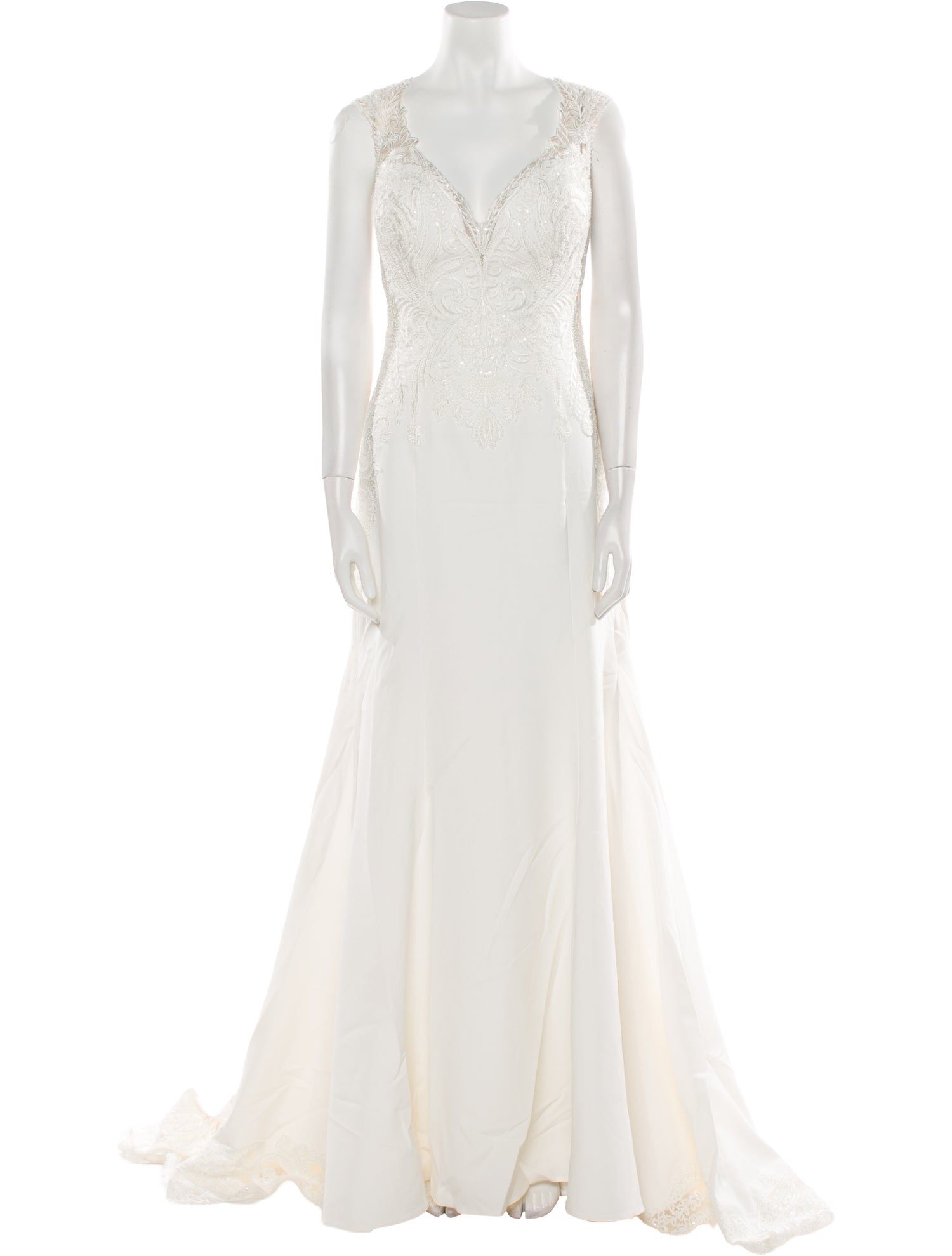 Madison James V-Neck Long Dress