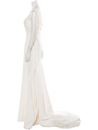 Madison James V-Neck Long Dress