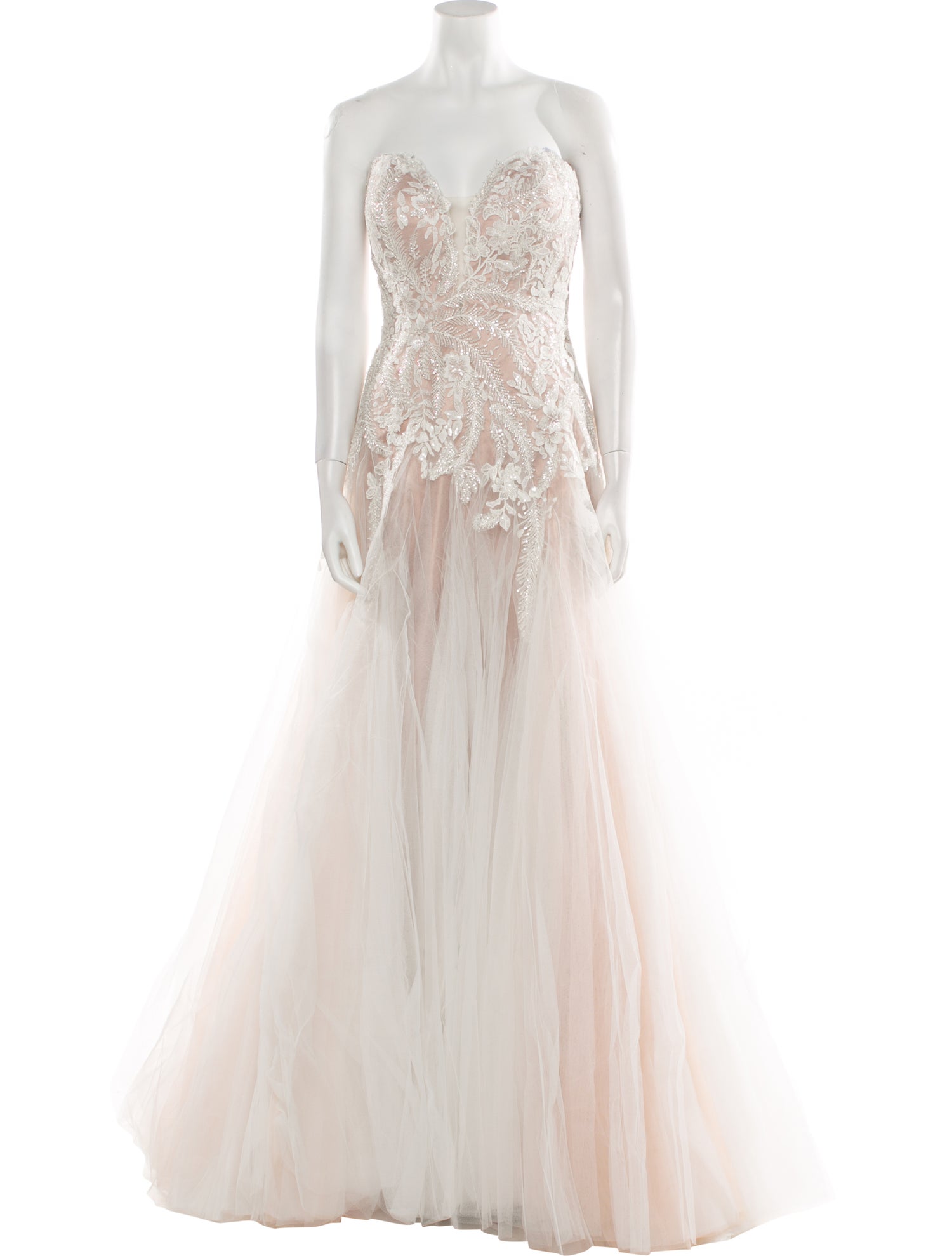 Madison James Strapless Long Dress