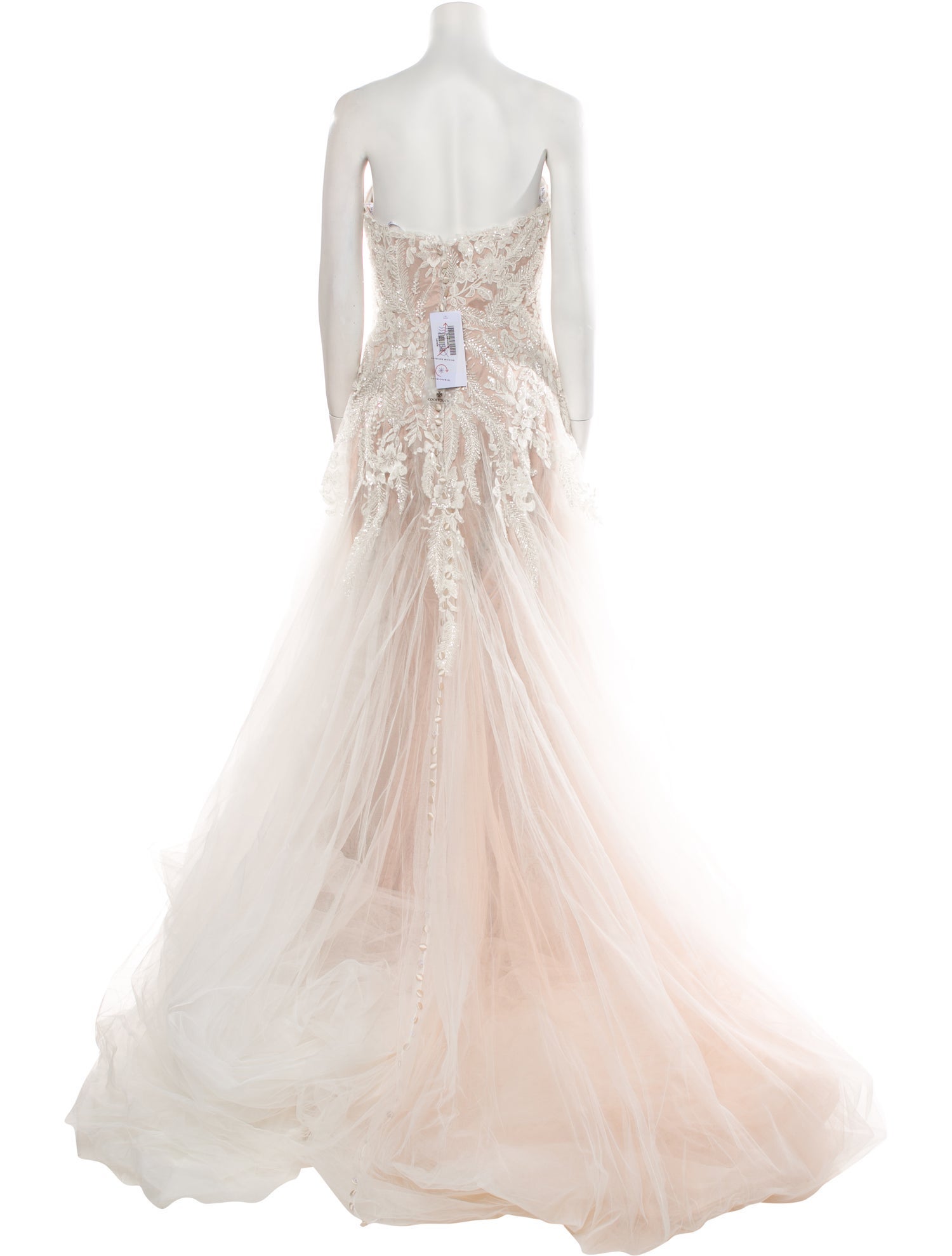 Madison James Strapless Long Dress