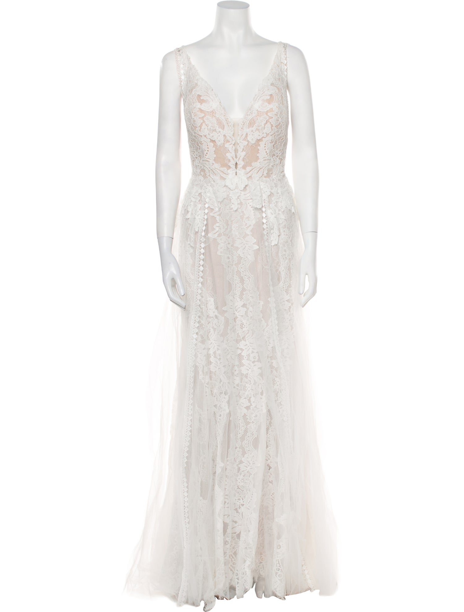 Madison James V-Neck Long Dress w/ Tags