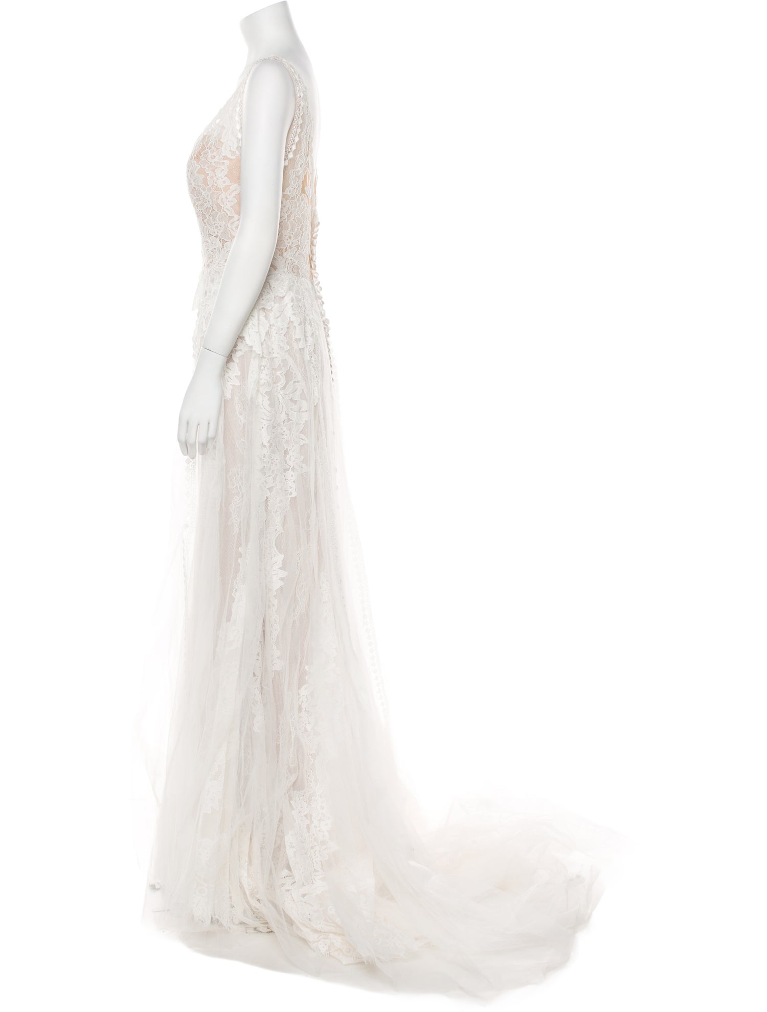 Madison James V-Neck Long Dress w/ Tags