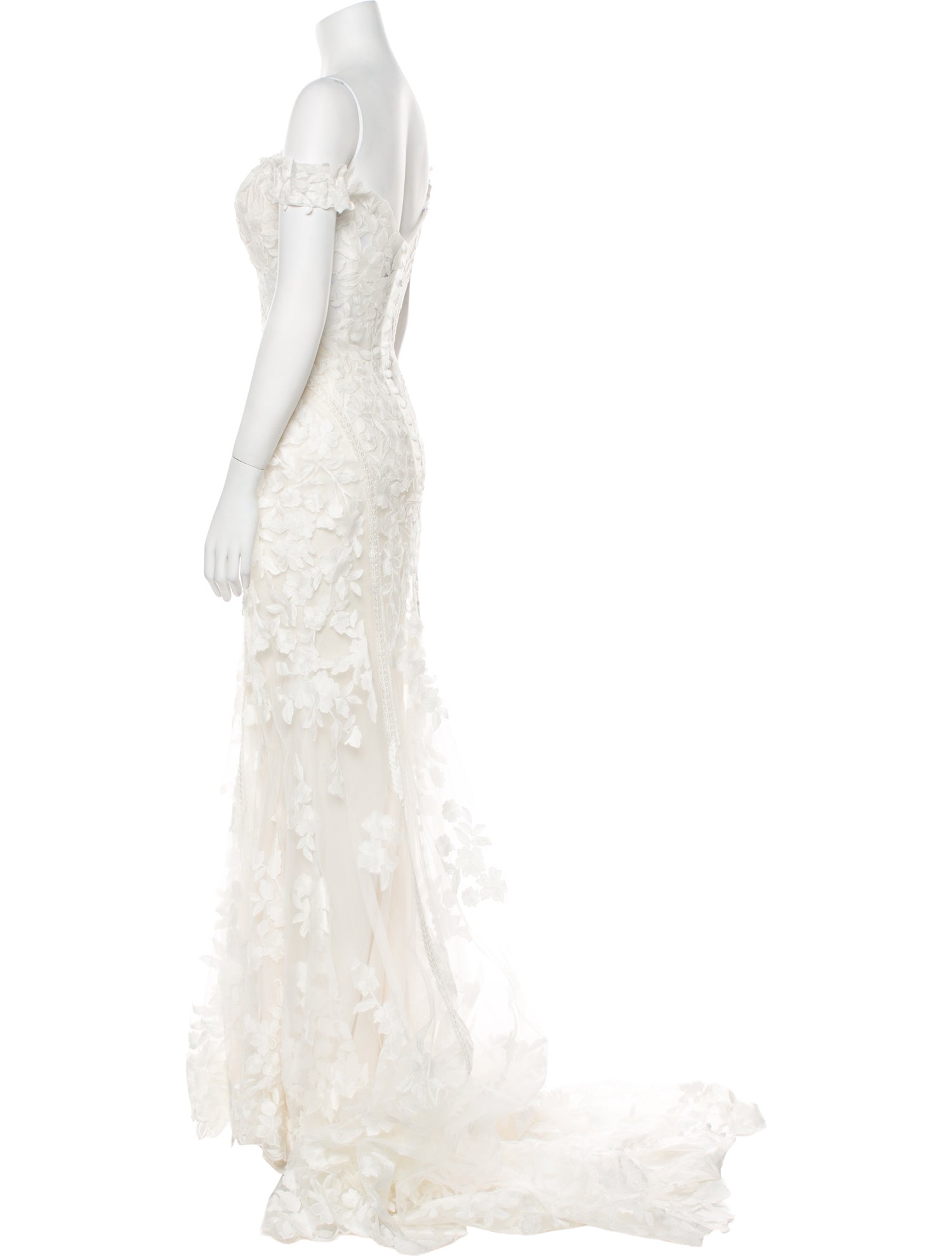 Madison James Lace Pattern Long Dress w/ Tags