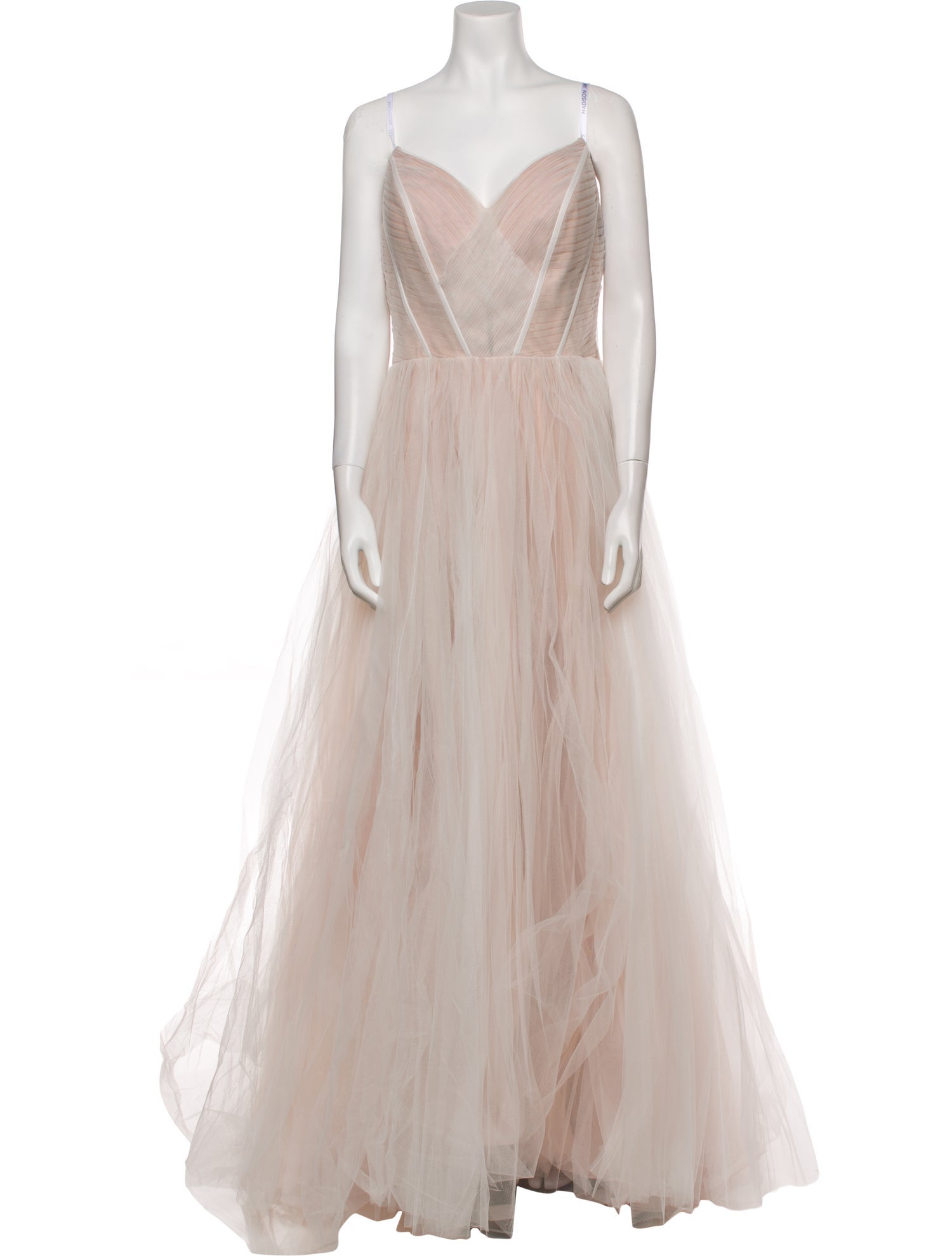 Madison James V-Neck Long Dress