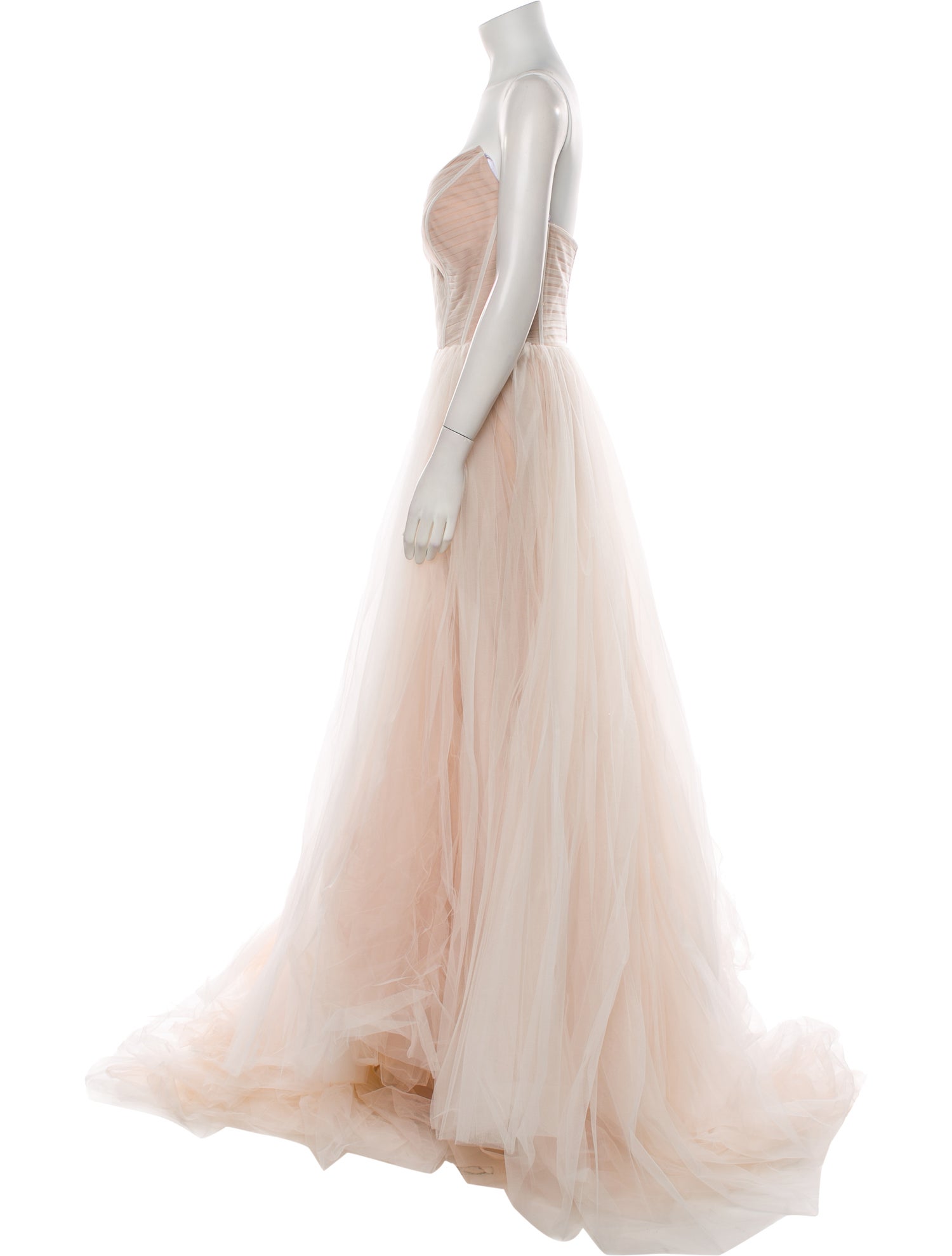 Madison James Strapless Long Dress w/ Tags