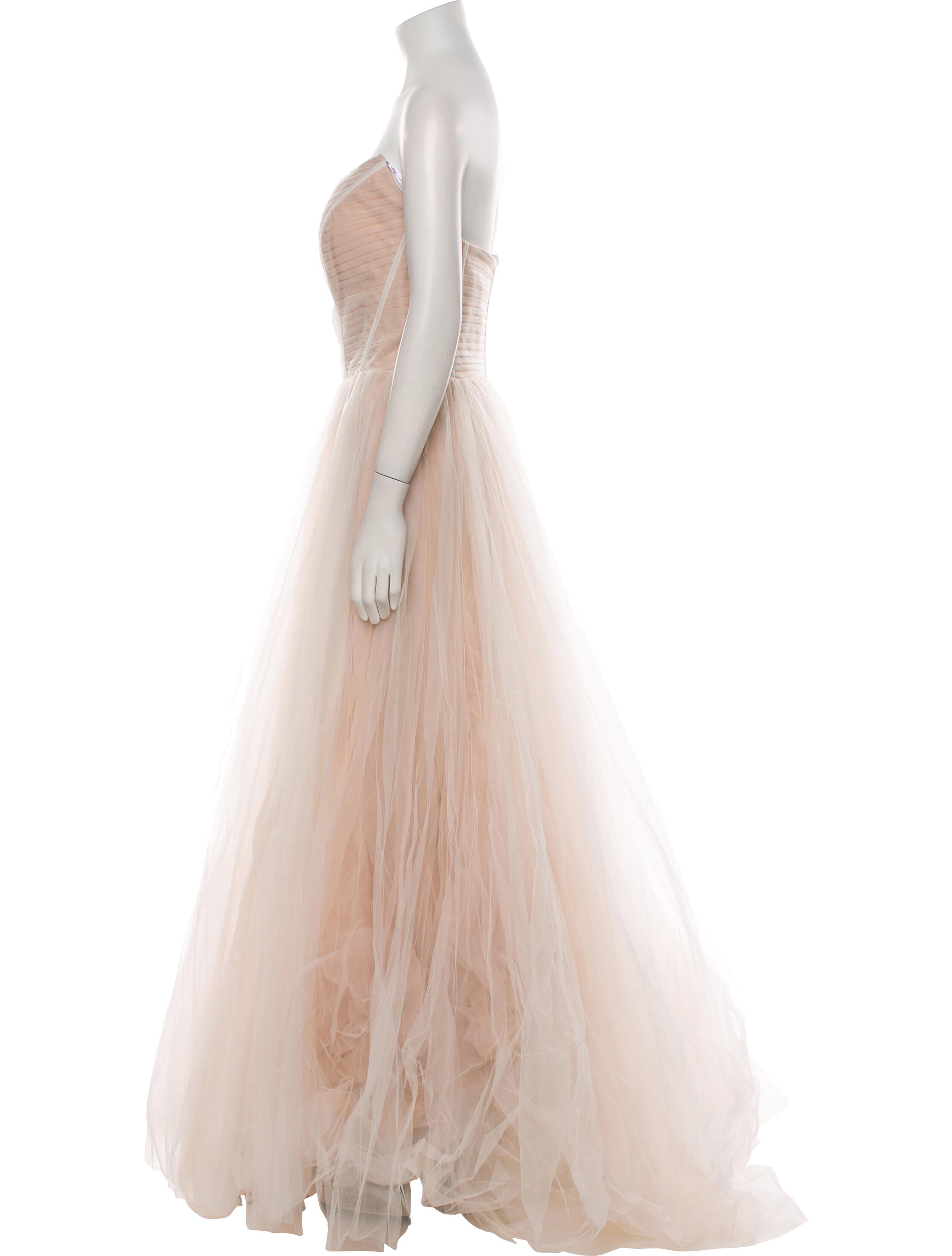 Madison James Strapless Long Dress w/ Tags