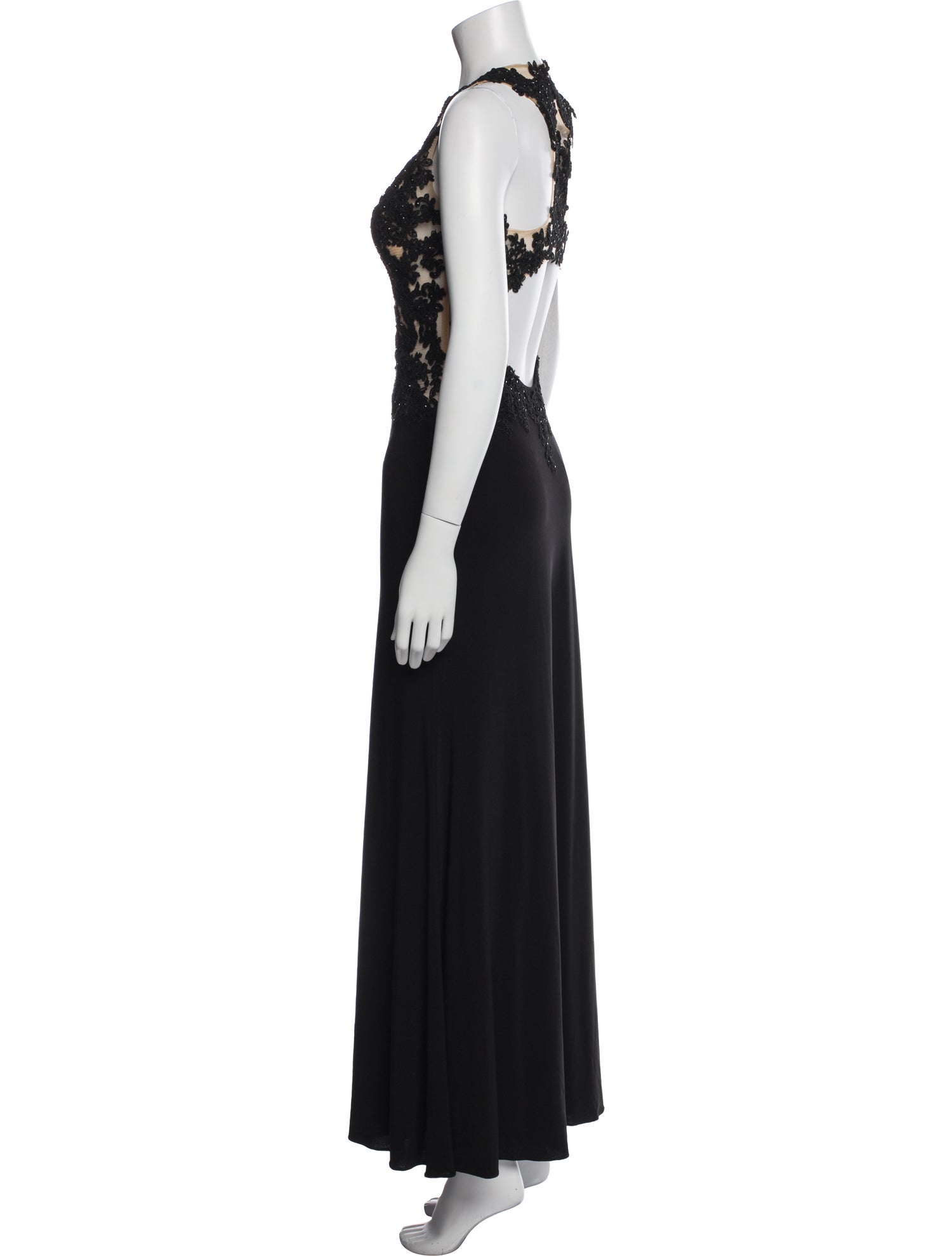 Madison James Crew Neck Long Dress