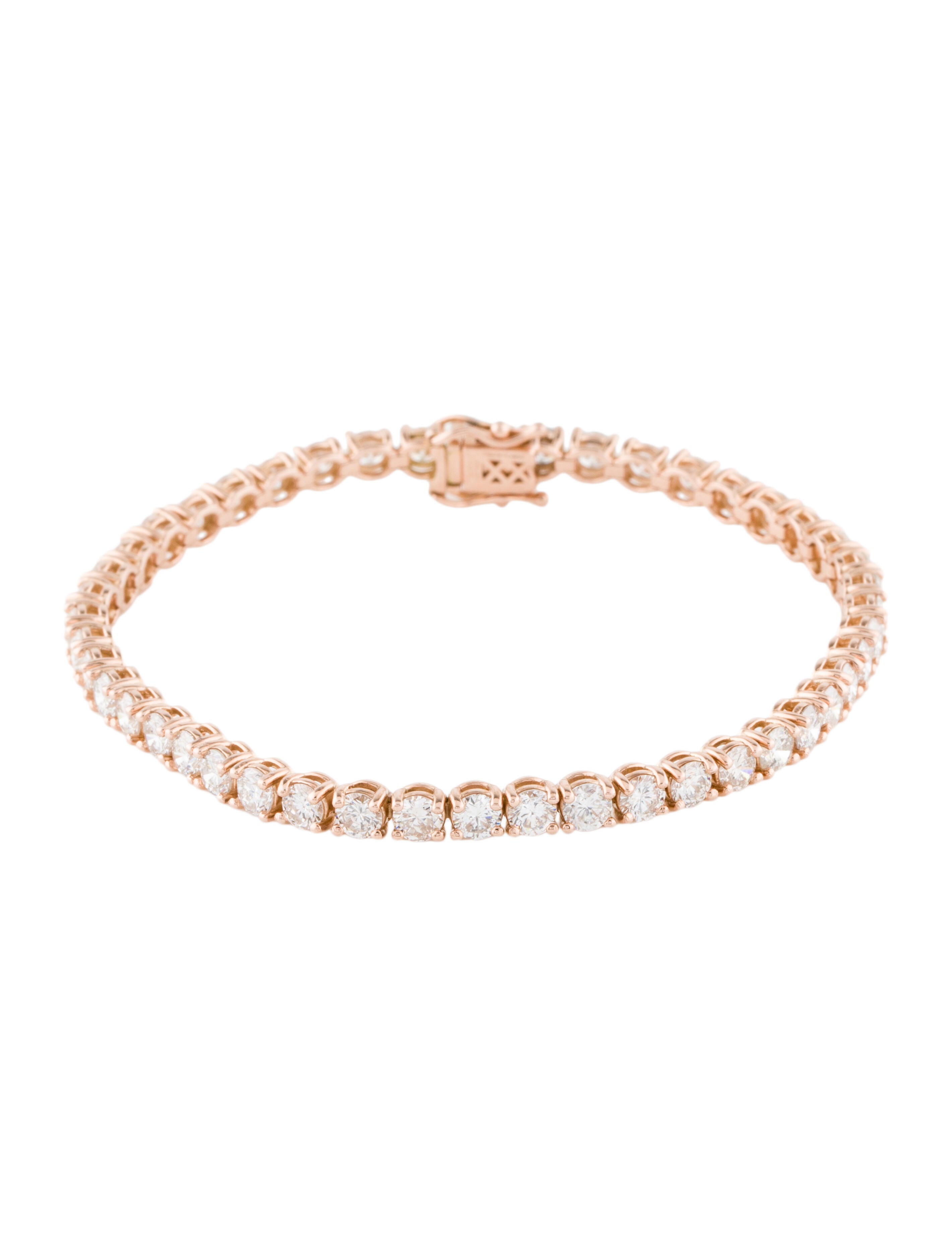 Bracelet 14K 8.28ctw Diamond Tennis Bracelet