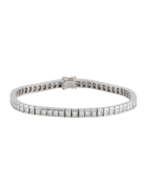 Bracelet 18K 4.96ctw Diamond Line Bracelet