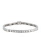 Bracelet 18K 4.96ctw Diamond Line Bracelet