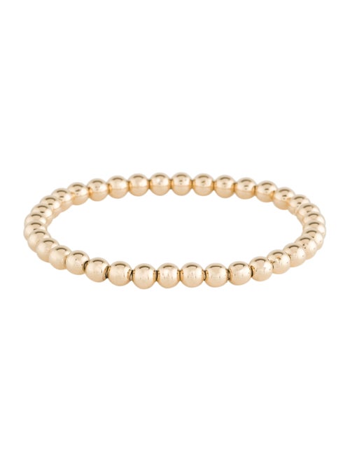 Bracelet 14K Stretch Bead Bracelet