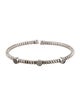 Bracelet 14K Diamond Station Cuff Bracelet