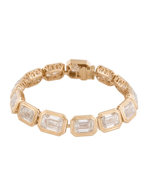 Bracelet 18K 40.58ctw Lab-Grown Diamond Bracelet