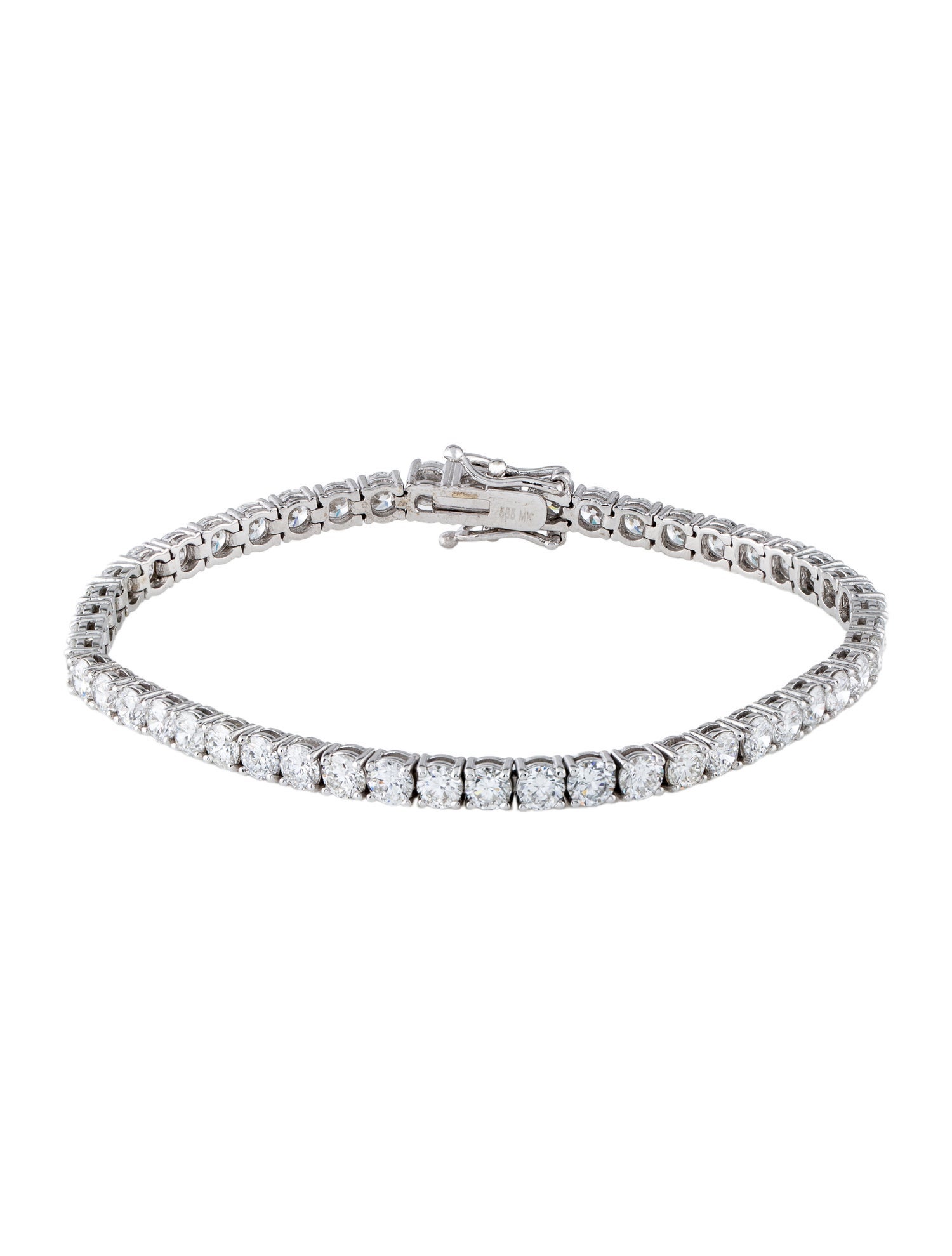 Bracelet 14K 8.04ctw Lab-Grown Diamond Tennis Bracelet