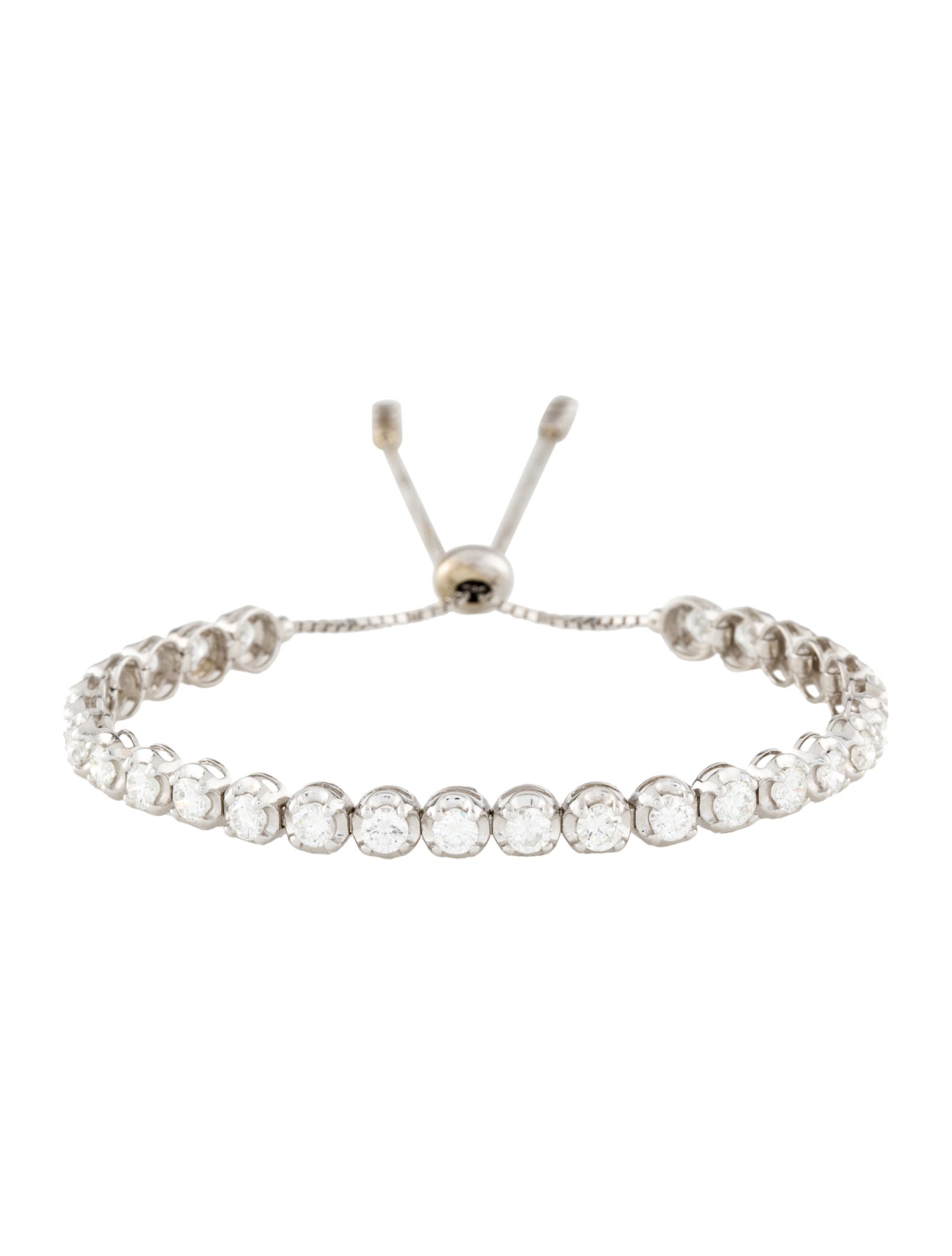 Bracelet 14K 3.15ctw Diamond Bolo