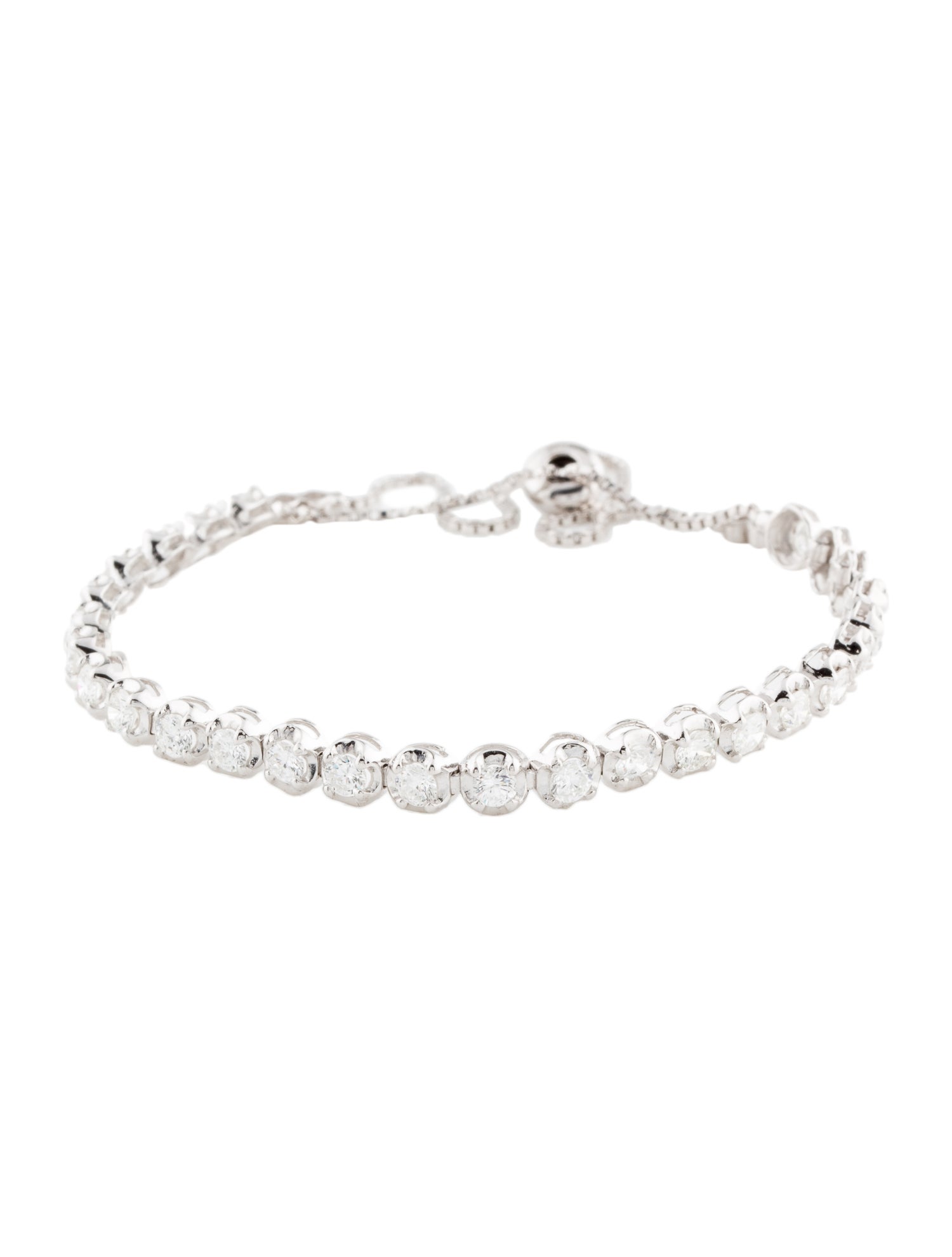 Bracelet 14K 2.90ctw Diamond Bolo
