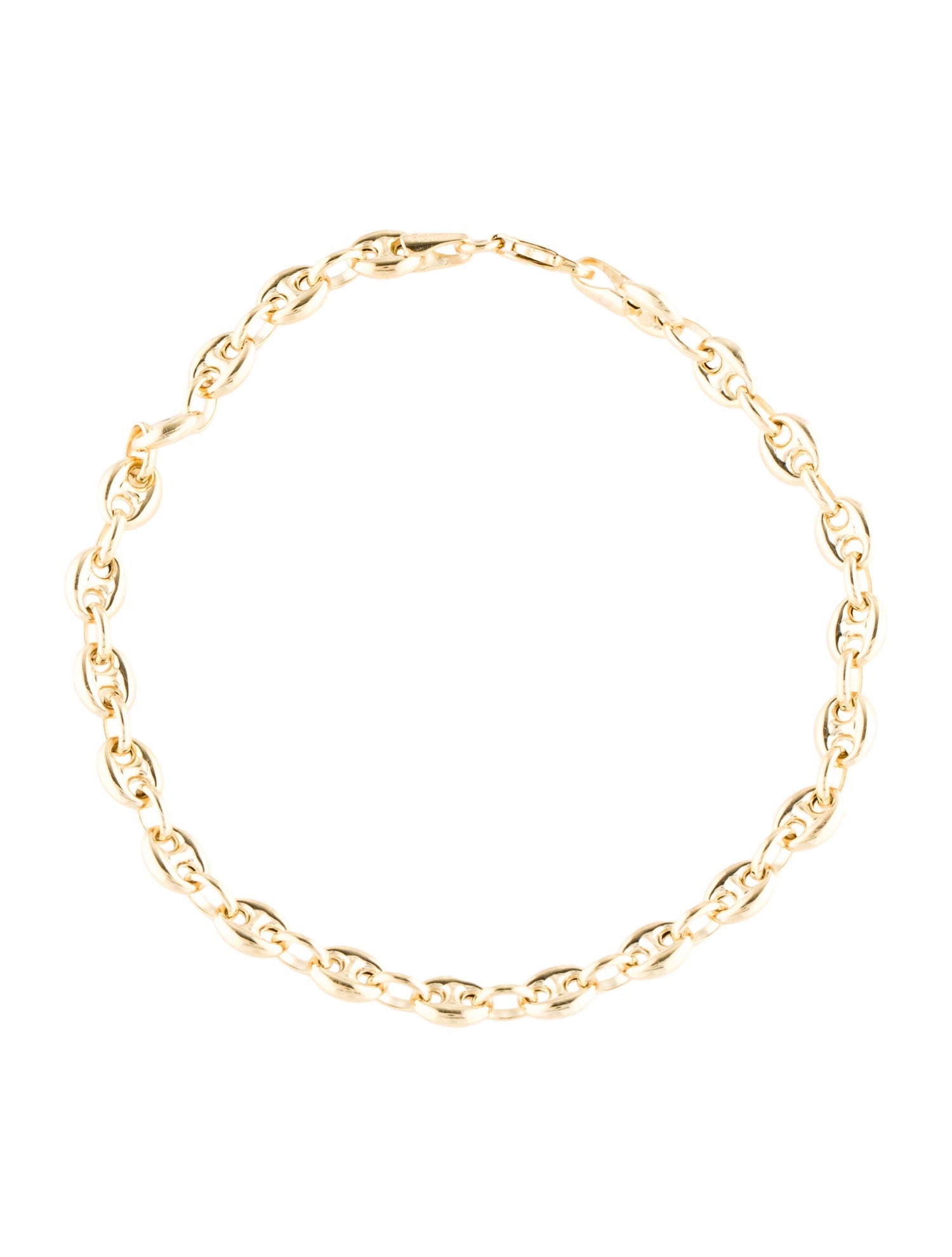 Bracelet 14K Mariner Puff Link