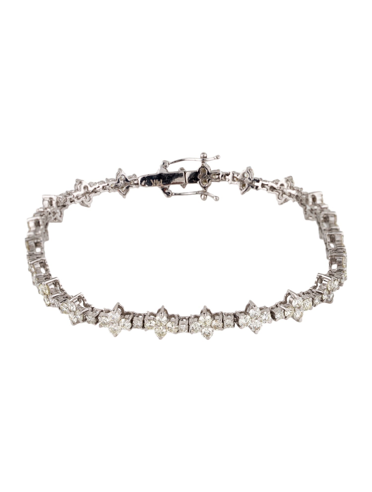 Bracelet 14K 4.86ctw Diamond Link Bracelet