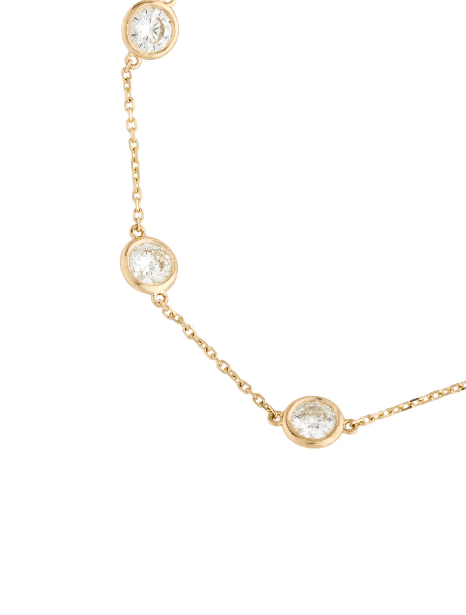 Bracelet 18K 2.60ctw Diamond Station Bracelet