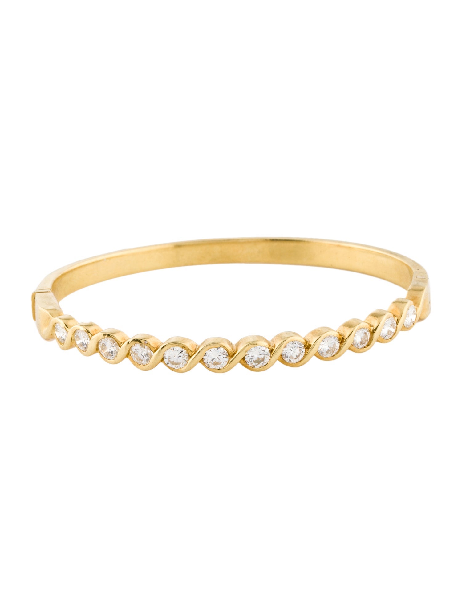 Bracelet 18K Diamond Bangle Bracelet
