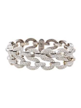 Bracelet 18K 3.73ctw Diamond Link Bracelet