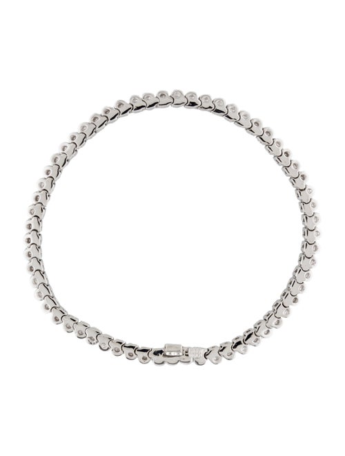 Bracelet 14K 5.00ctw Diamond Double Row Link Bracelet