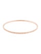 Bracelet 14K Diamond Eternity Slip-On Bangle Bracelet