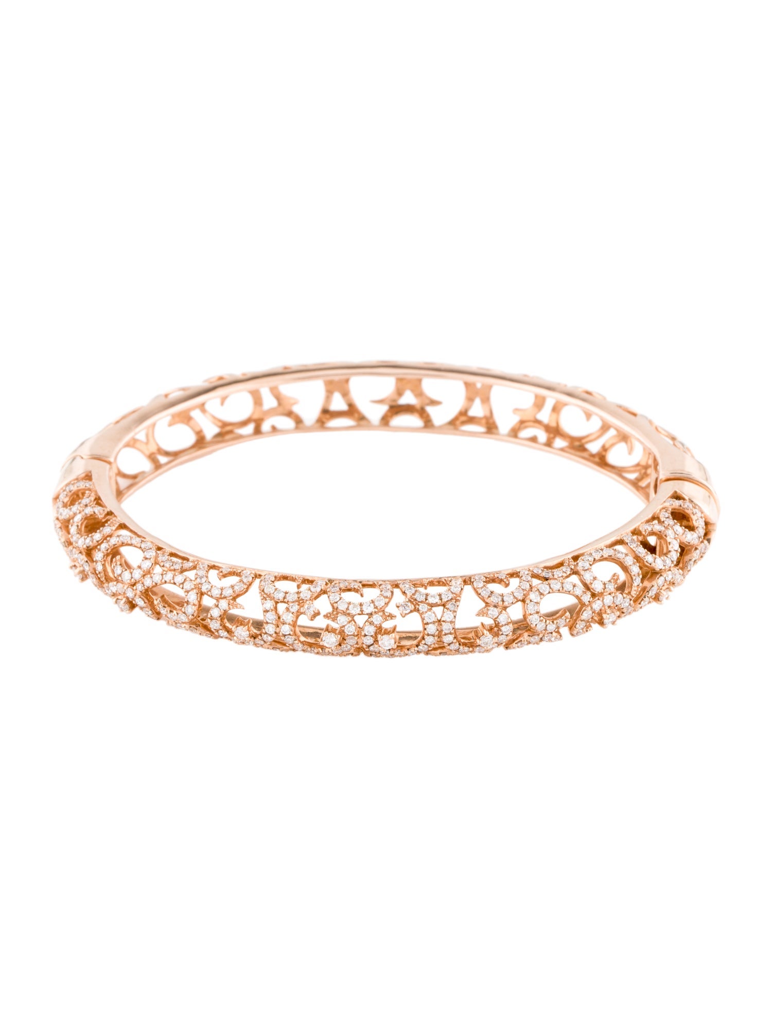 Bracelet 14K 1.45ctw Diamond Bangle Bracelet