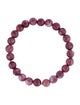 Bracelet 18K Dyed Quartzite Bead Bracelet