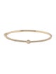 Bracelet 14K Diamond Pear & Round Bangle