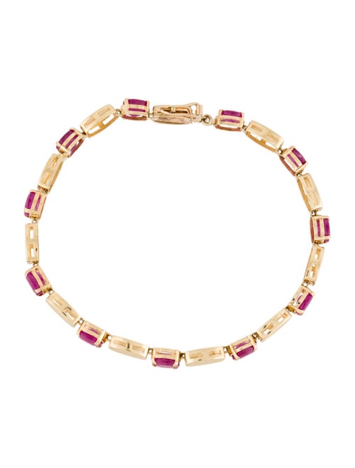 Bracelet 14K 4.95ctw. Ruby Bracelet