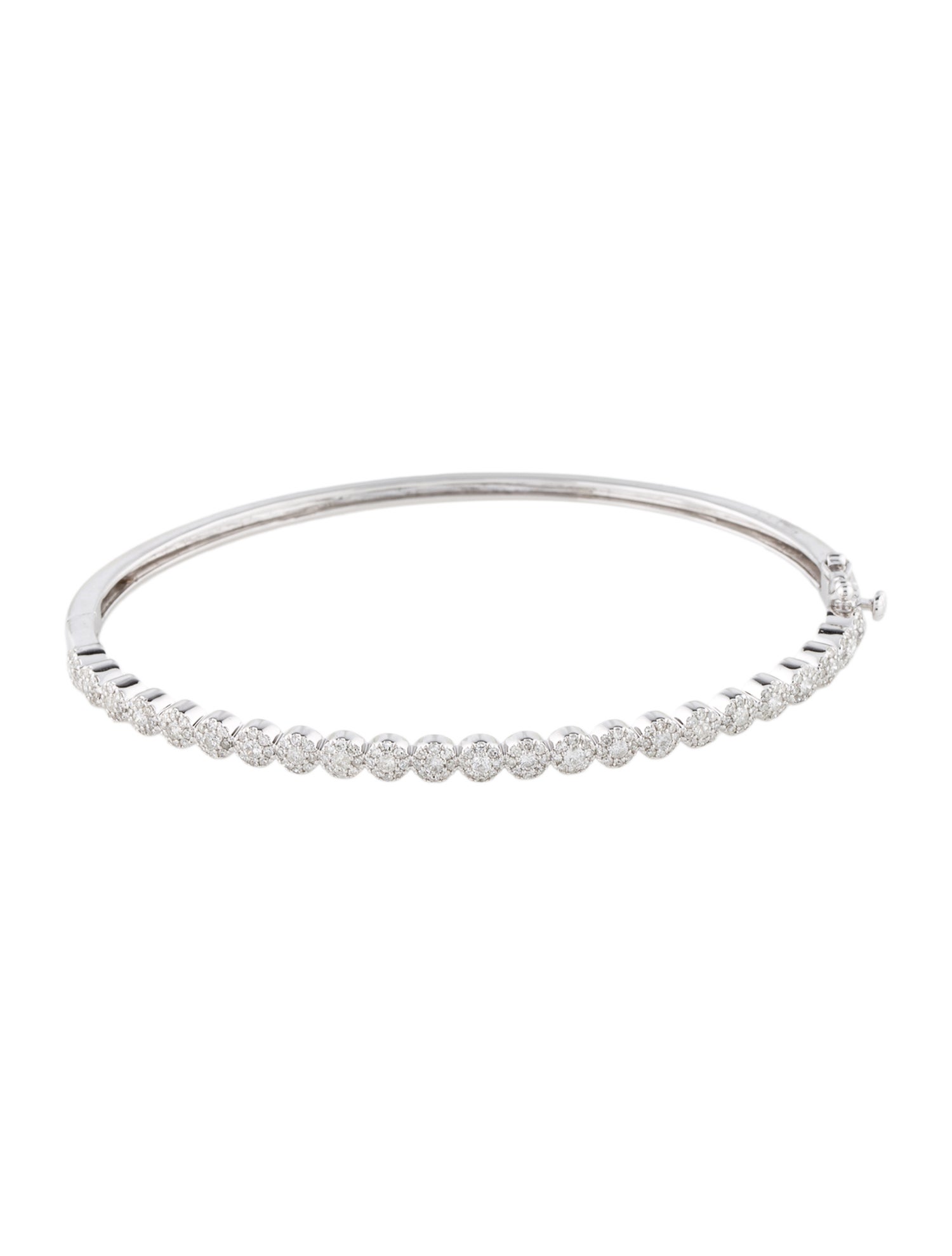 Bracelet 14K 1.06ctw Diamond Bangle Bracelet