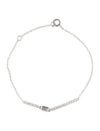 Bracelet 14K Diamond Link Bracelet