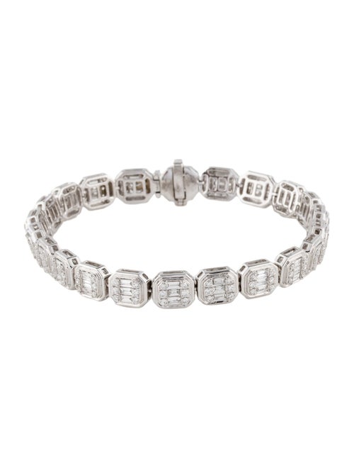 Bracelet 14K 4.97ctw Lab-Grown Diamond Link Bracelet