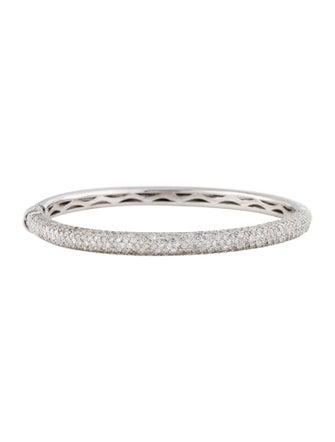 Bracelet 14K 4.09ctw Diamond Bangle Bracelet