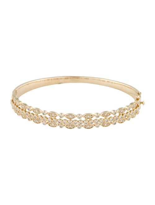 Bracelet 14K 1.00ctw Diamond Bangle Bracelet
