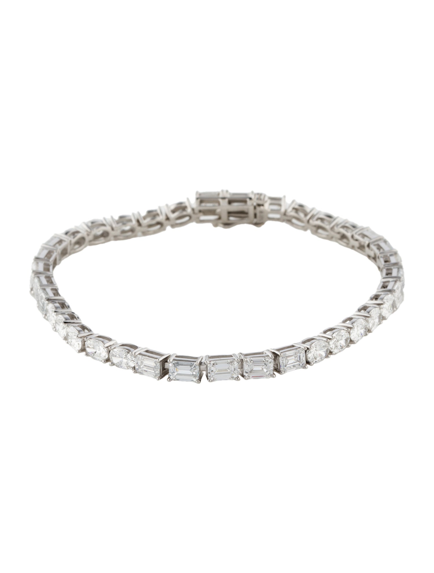 Bracelet 14K 8.00ctw Lab-Grown Diamond Link Bracelet