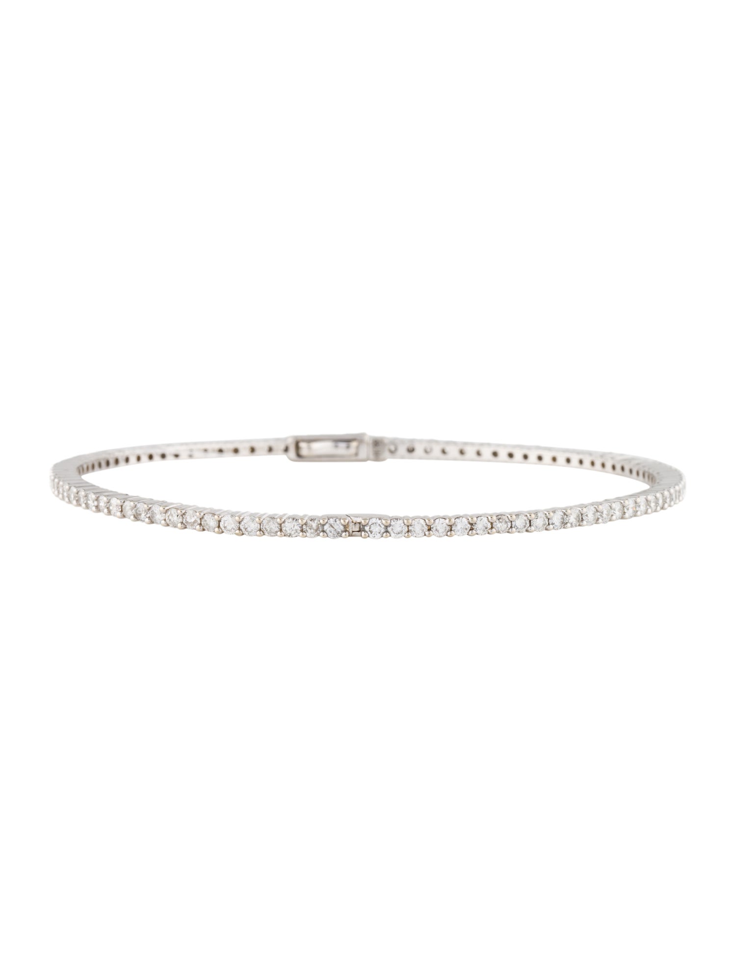 Bracelet 14K 3.00ctw Diamond Hinged Bangle