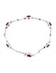 Bracelet 14K 2.59ctw Ruby & Diamond Link Bracelet