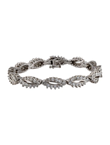 Bracelet Station 4.56ctw Diamond