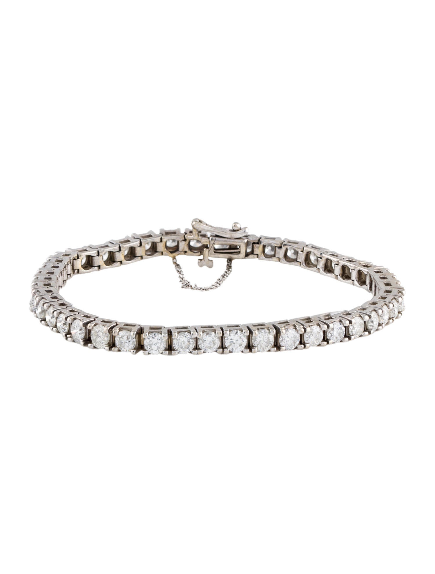 Bracelet 14K 6.88ctw Diamond Tennis Bracelet