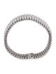 Bracelet 18K 15.66ctw Diamond Triple Row Tenns Bracelet
