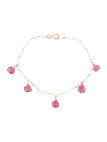 Bracelet Station 14K Tourmaline